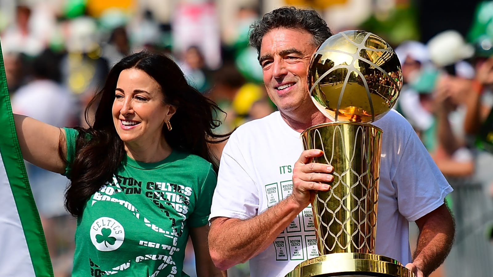 Wyc Grousbeck confirms C's icon was banned from 2024 celebrations