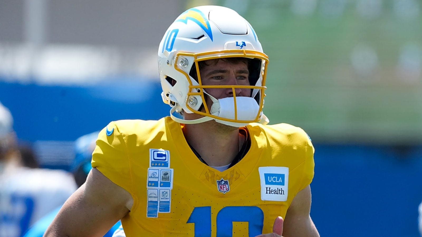 Why Harbaugh, Herbert are 'OK' with preseason reps vs. Rams 