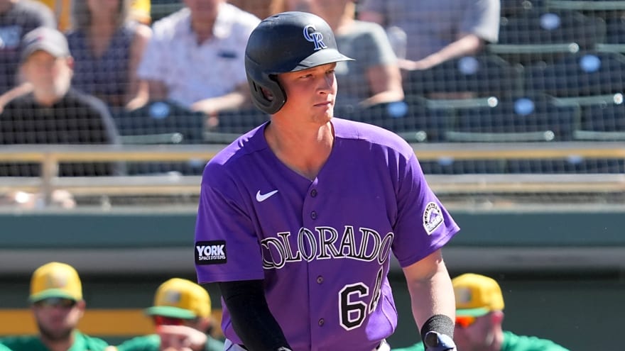 Rockies To Select T.J. Rumfield, Brett Sullivan