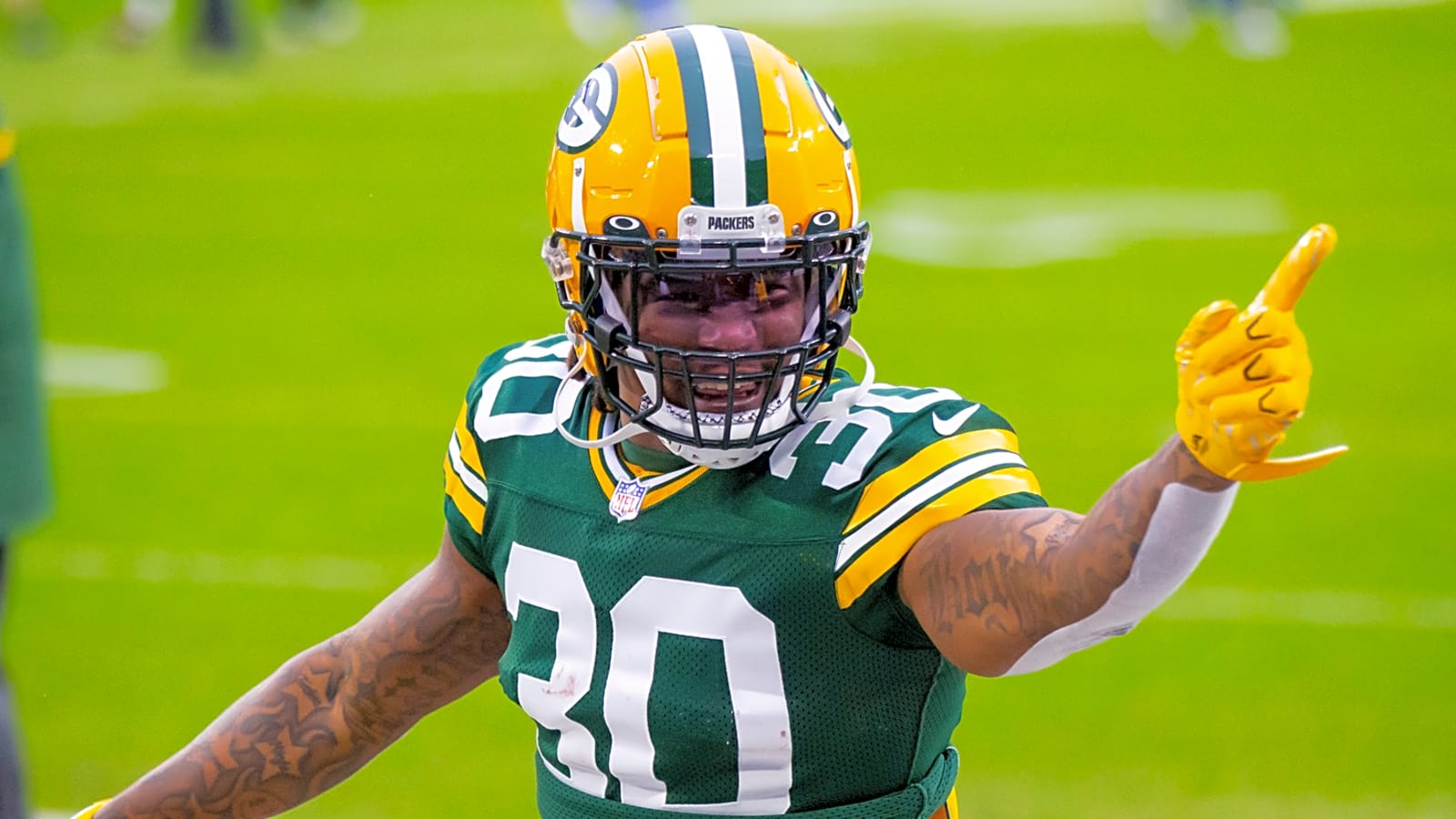 Former Packers RB Jamaal Williams returns to familiar place amid uncertain future