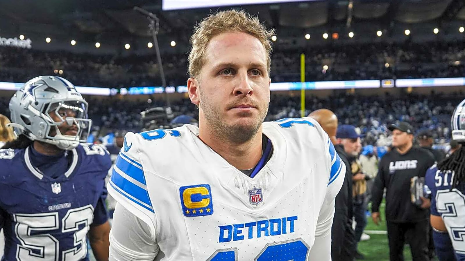 Goff changes tune about facing Rams after once feeling 'betrayed'