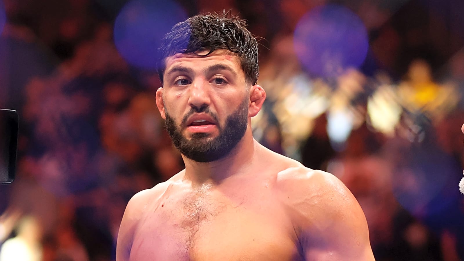 Arman Tsarukyan vs Urijah Faber RAF08 result: Drama as UFC stars fly off stage during intense match