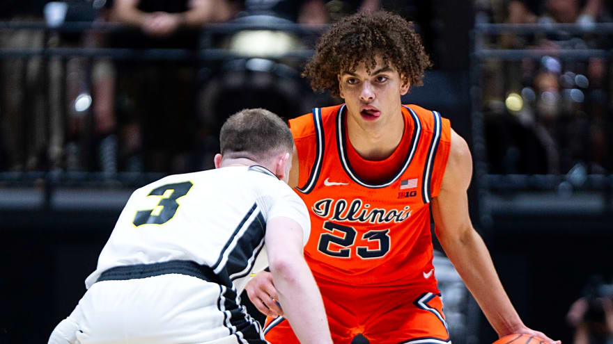 Keaton Wagler delivers historic performance in No. 11 Illinois road win