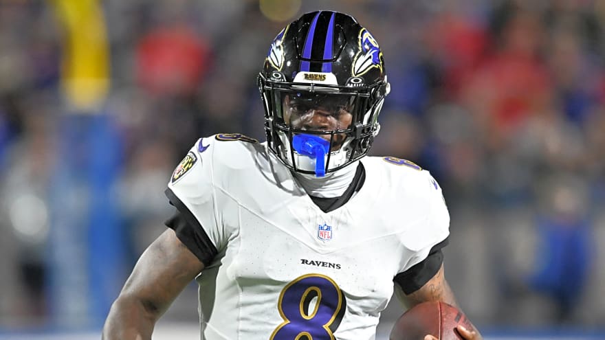 Lamar Jackson offers advice for Bills fan he shoved in retaliation