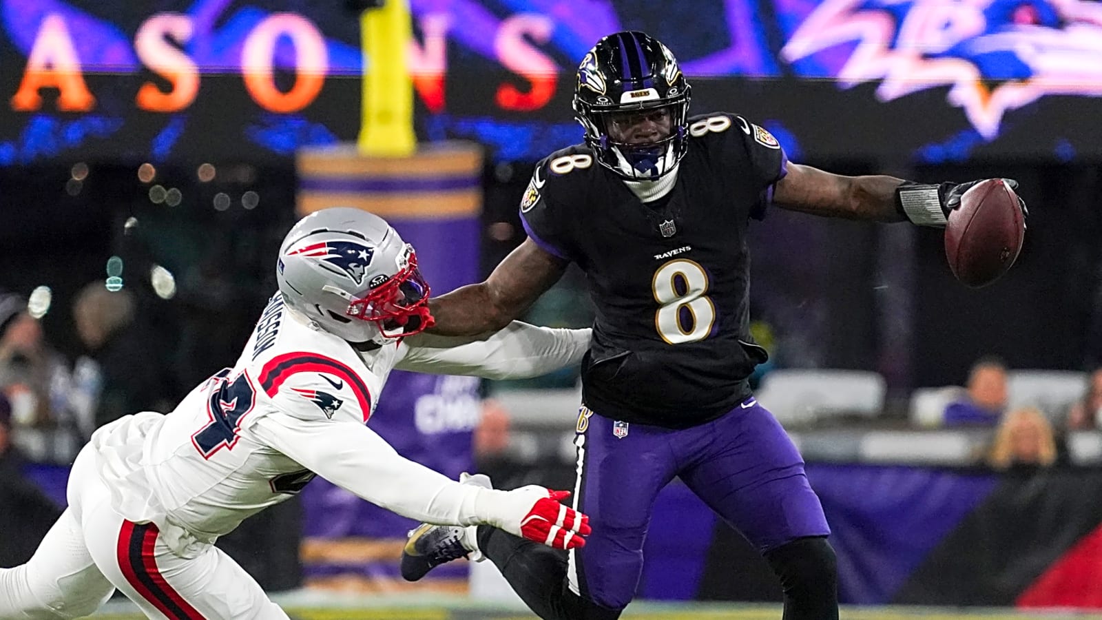 Lamar Jackson Ruled Out With Back Injury