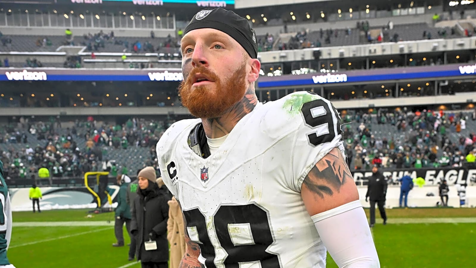 Maxx Crosby breaks silence following Ravens trade news