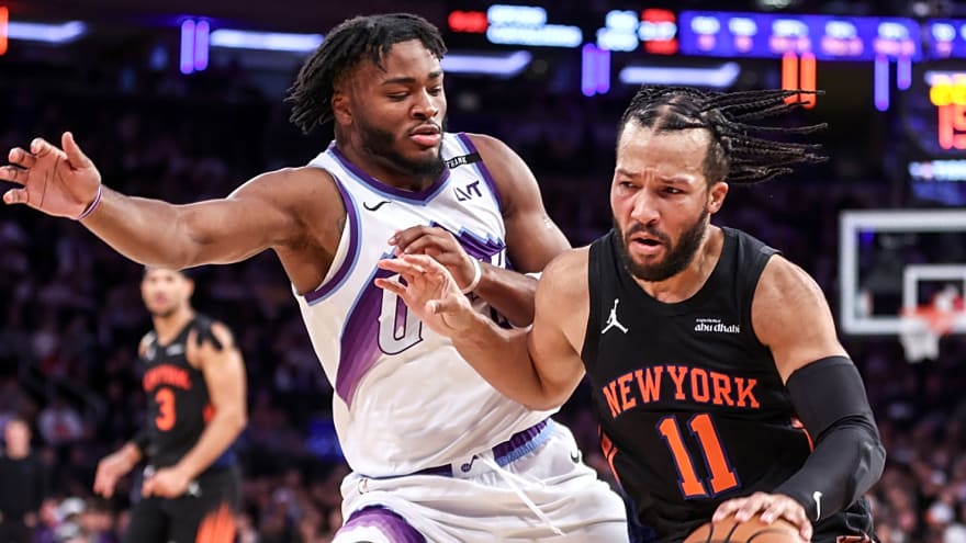 Knicks make impressive NBA history, manhandle Jazz in rout