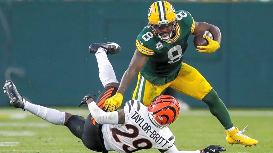 Packers’ Josh Jacobs admits feeling bad for take on new teammate after Week 6 win against Bengals