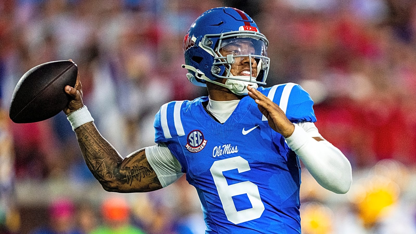 Ole Miss QB Trinidad Chambliss receives huge honor after LSU win