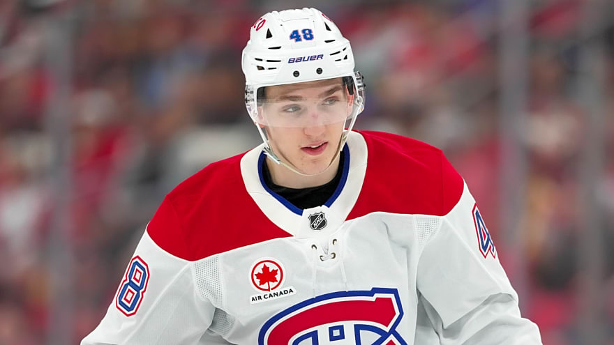 Canadiens' Lane Hutson makes NHL history in win over Hurricanes
