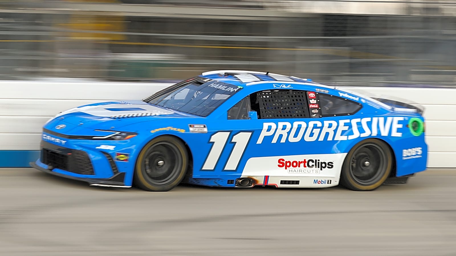 Denny Hamlin paces Brickyard 400 practice at Indianapolis