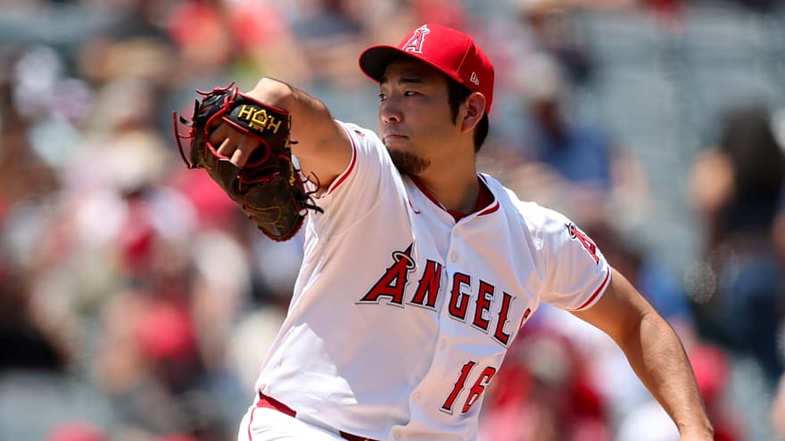 Angels use pitching gem, home runs to sweep Red Sox 