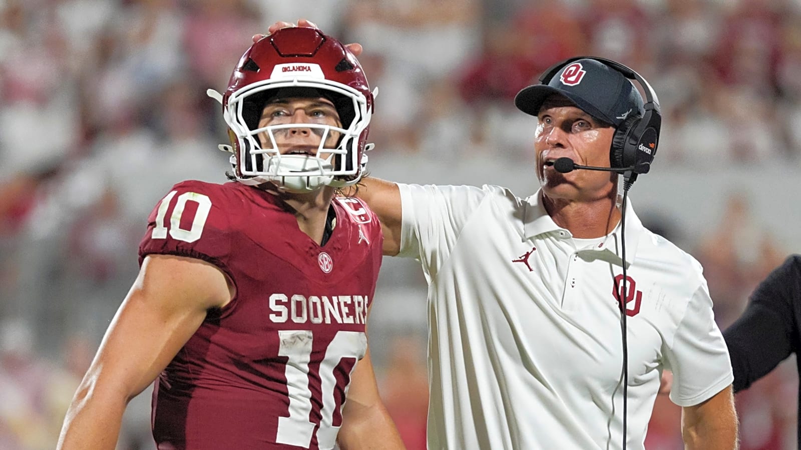 Brent Venables, Oklahoma banking on upside at QB