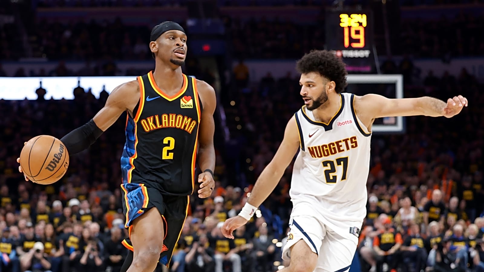 Thunder blow out Nuggets to even second-round series