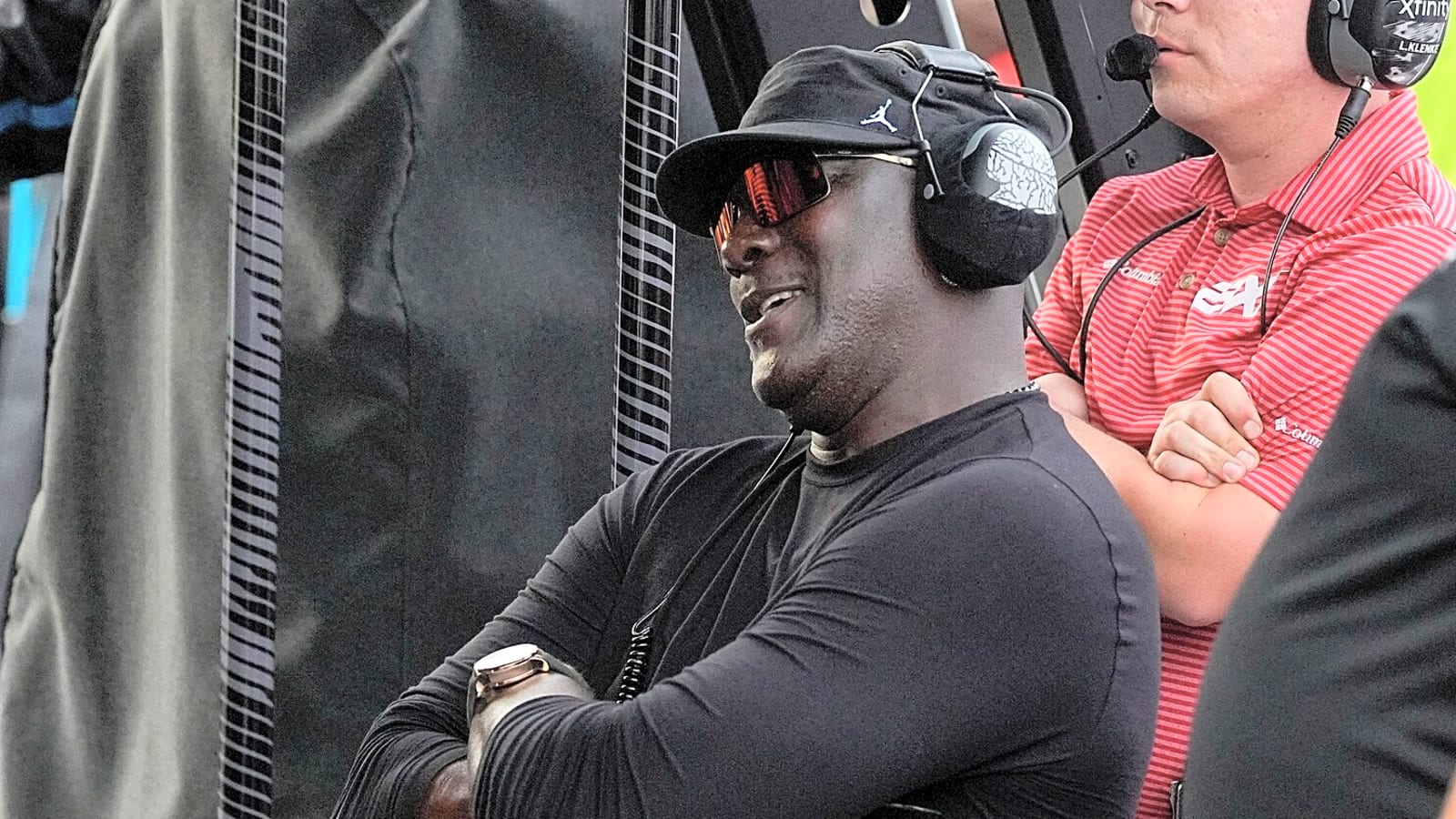 Michael Jordan asked NASCAR broadcaster interesting question