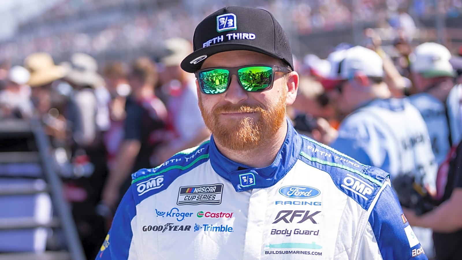 Chris Buescher still feeling burn of Talladega runner-up