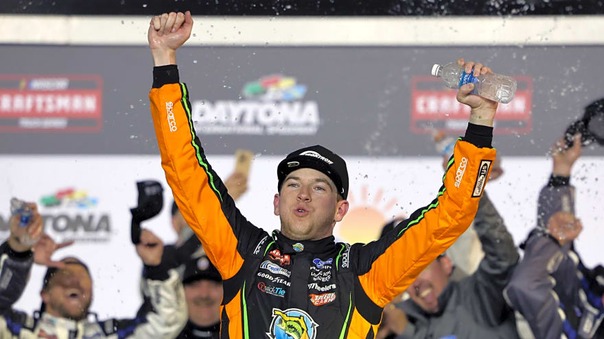 Absent luck, Chandler Smith parted the Daytona sea en route to victory