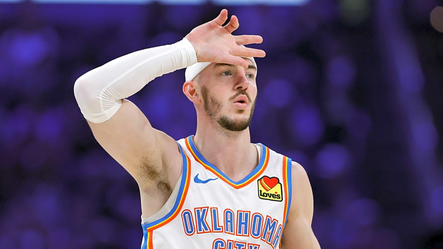 If the shoe fits: OKC's Alex Caruso gets technical foul for sneaky play
