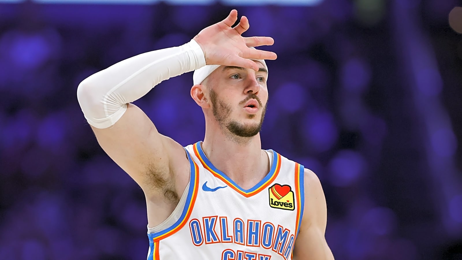 If the shoe fits: OKC's Alex Caruso gets technical foul for sneaky play