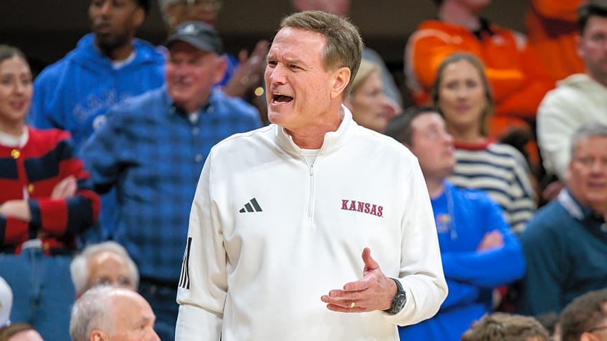Bill Self sounds frustrated with star freshman Darryn Peterson