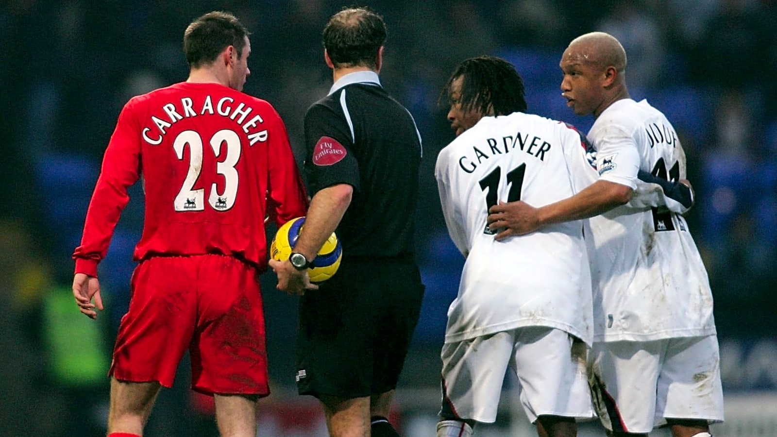 Carragher mocked by El Hadji Diouf live on camera after England defeat