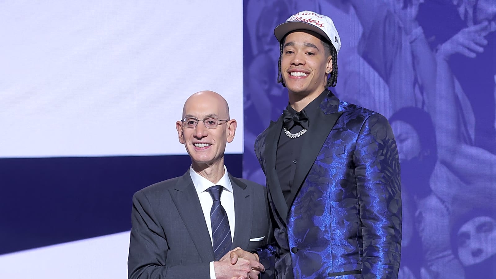 Clippers close out first round taking player rising up draft boards