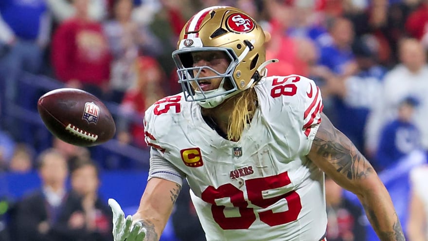 49ers star TE George Kittle gives big update on Achilles tear