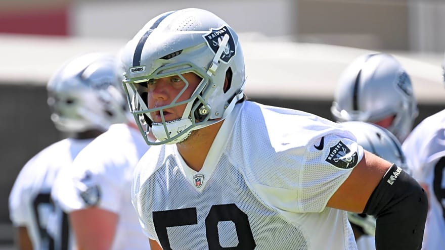 Raiders staff 'changed their mind' on Jackson Powers-Johnson