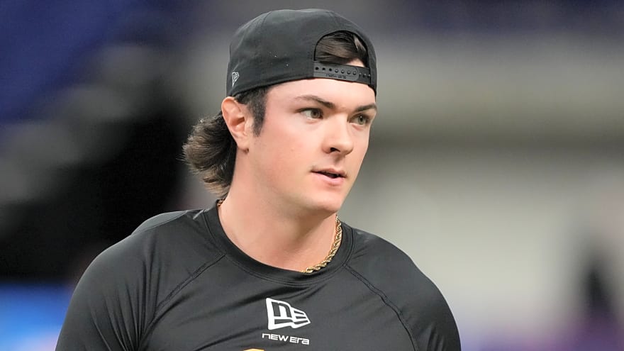 Pats rookie Behren Morton makes hilarious promise to Drake Maye