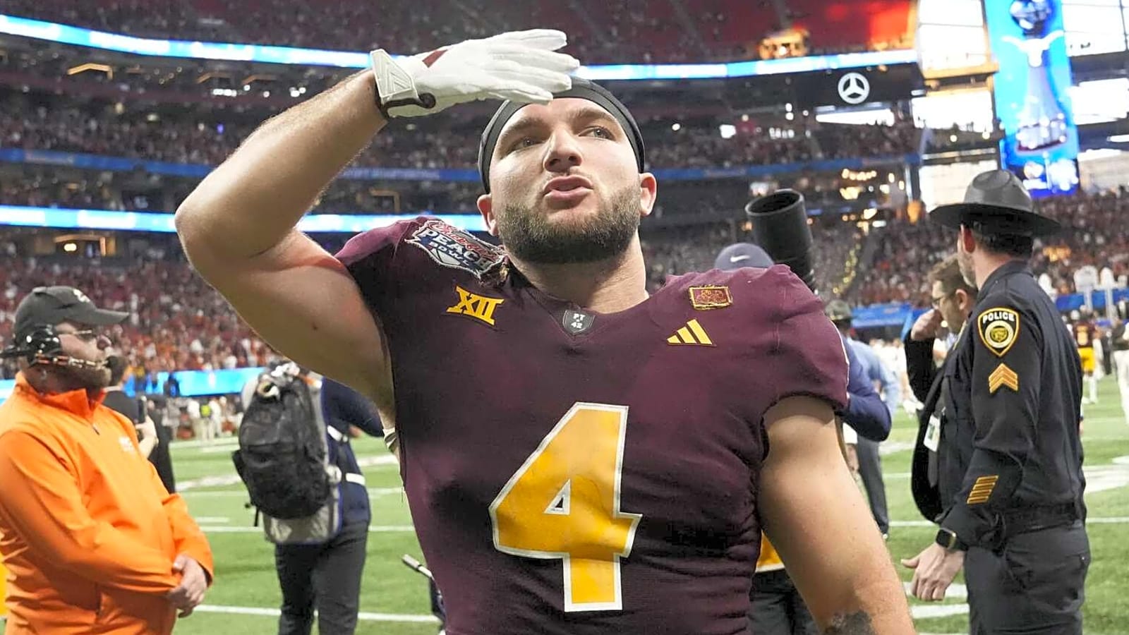Watch: Cam Skattebo had awesome reaction to being drafted