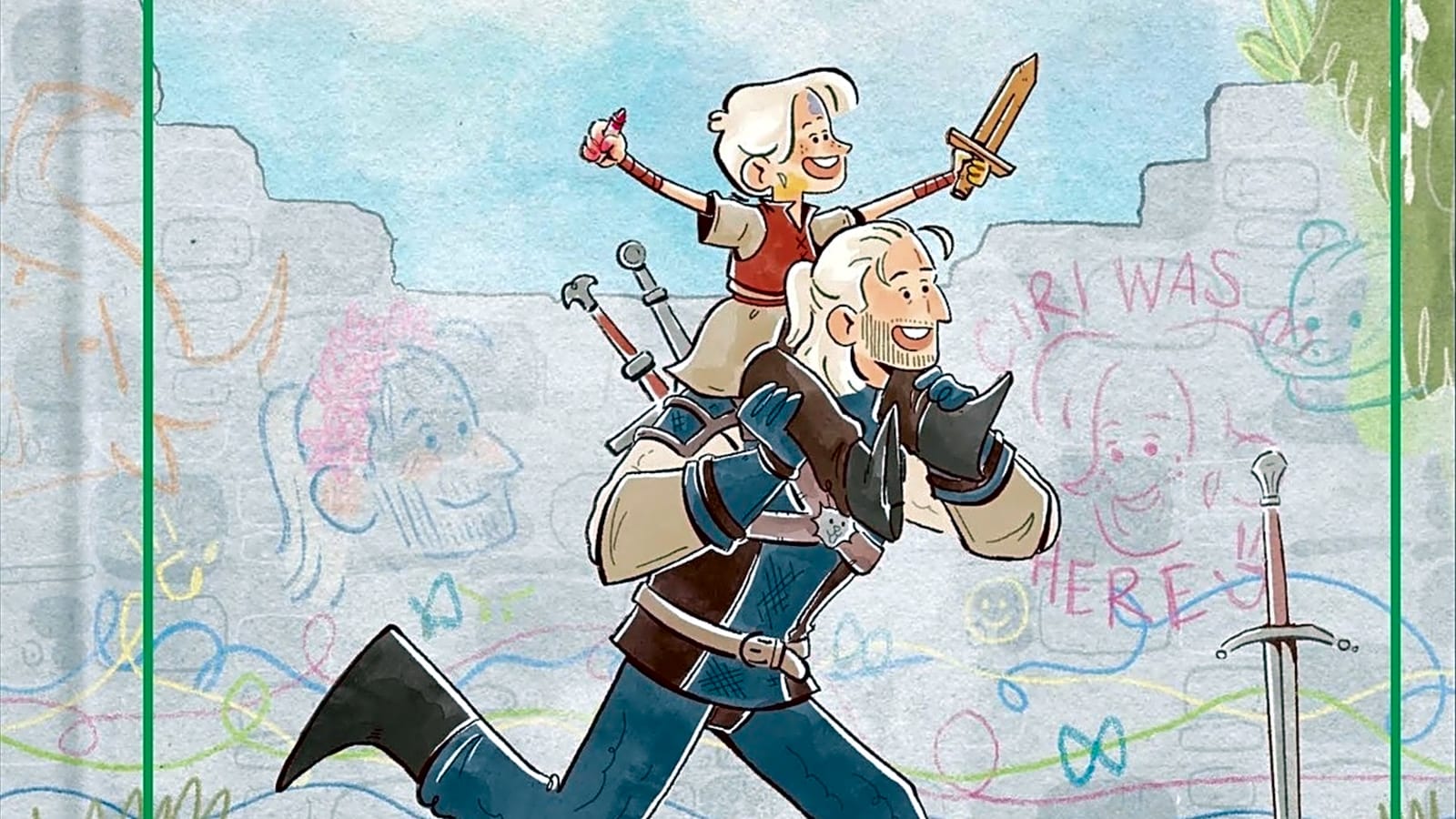 THE LITTLE WITCHER Family-Friendly Comic Collection Turns Geralt Into a Lovable Dad