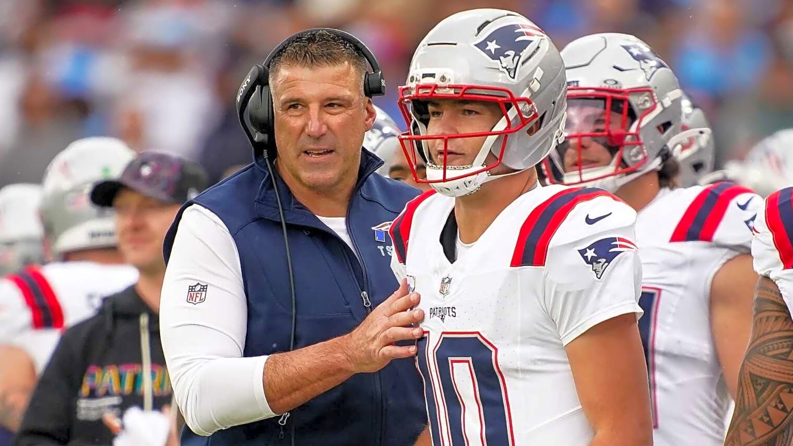 Patriots' Maye breaks silence on Vrabel amid Russini controversy
