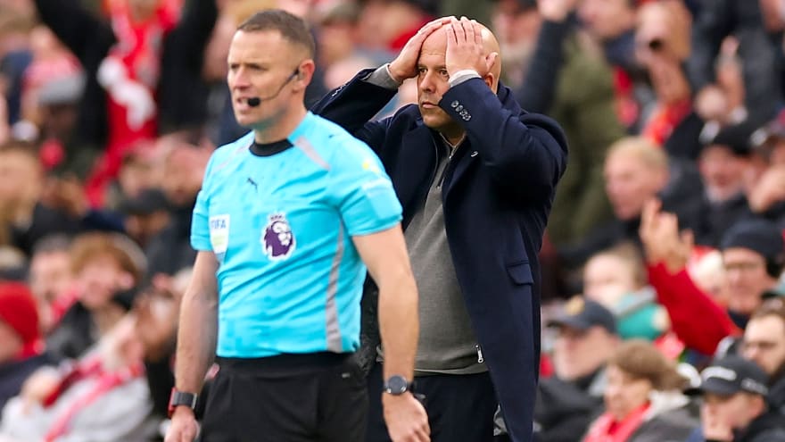‘Not good enough’ – Slot told that he could soon be ‘under pressure’ if Liverpool woes continue