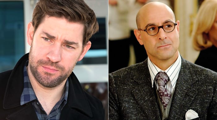 John Krasinski and Stanley Tucci
