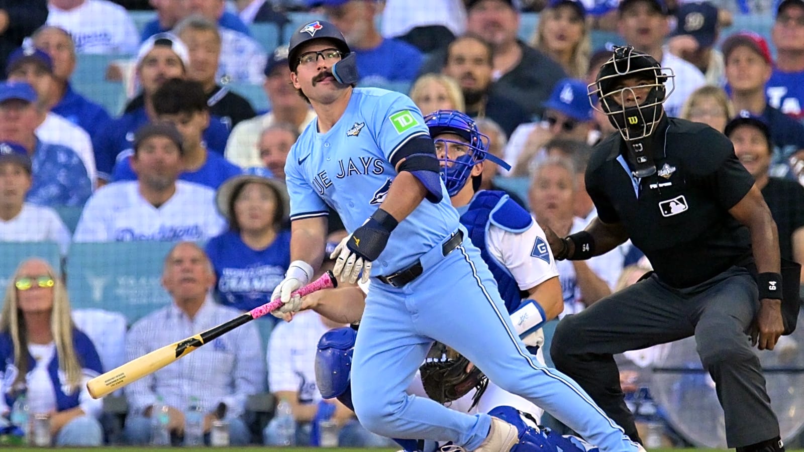 Davis Schneider has his World Series moment for the Blue Jays