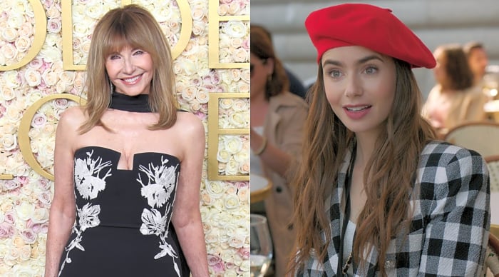 Mary Steenburgen and Lily Collins