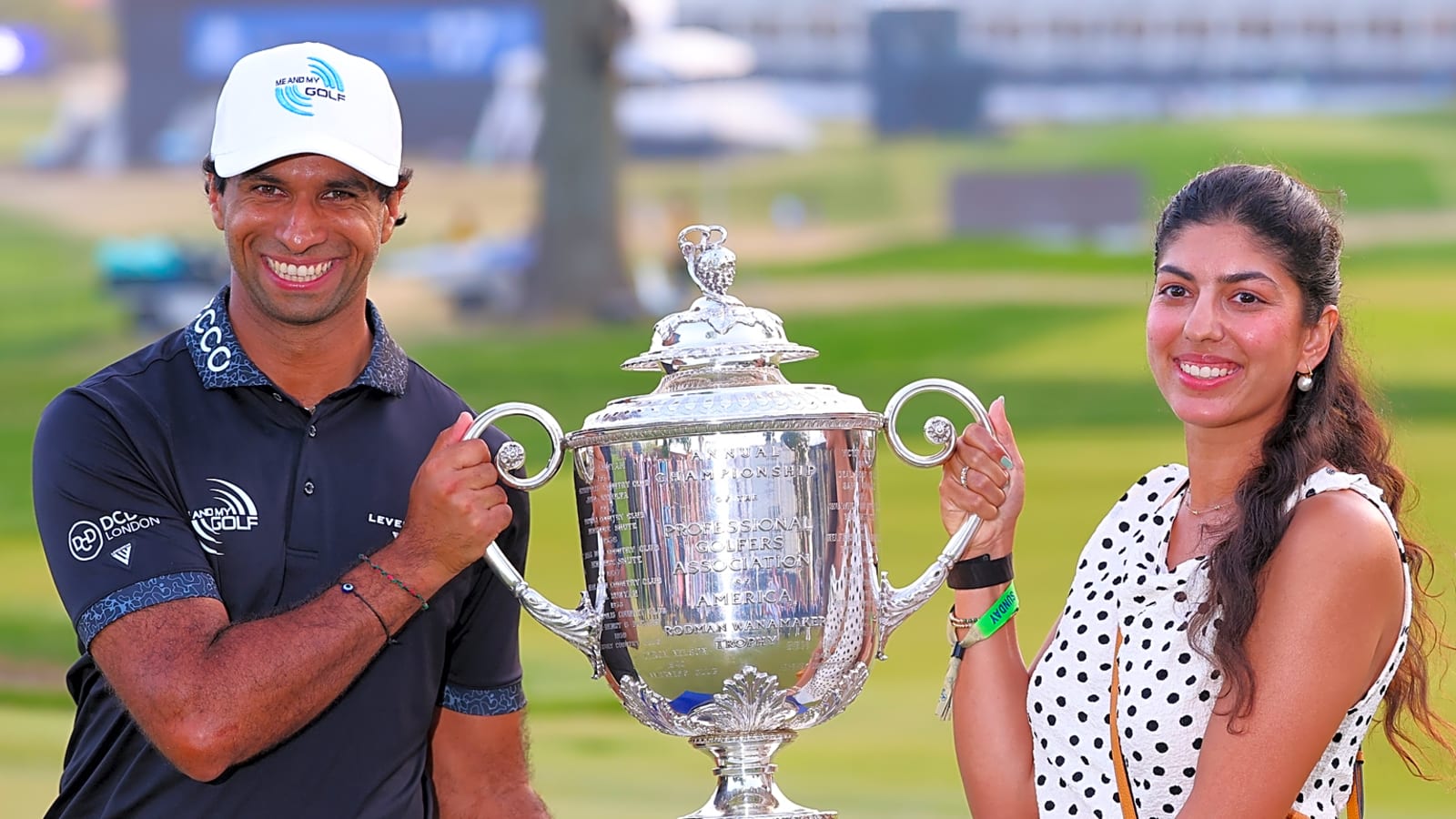 PGA champion Aaron Rai has a problem: His wife beats him in golf