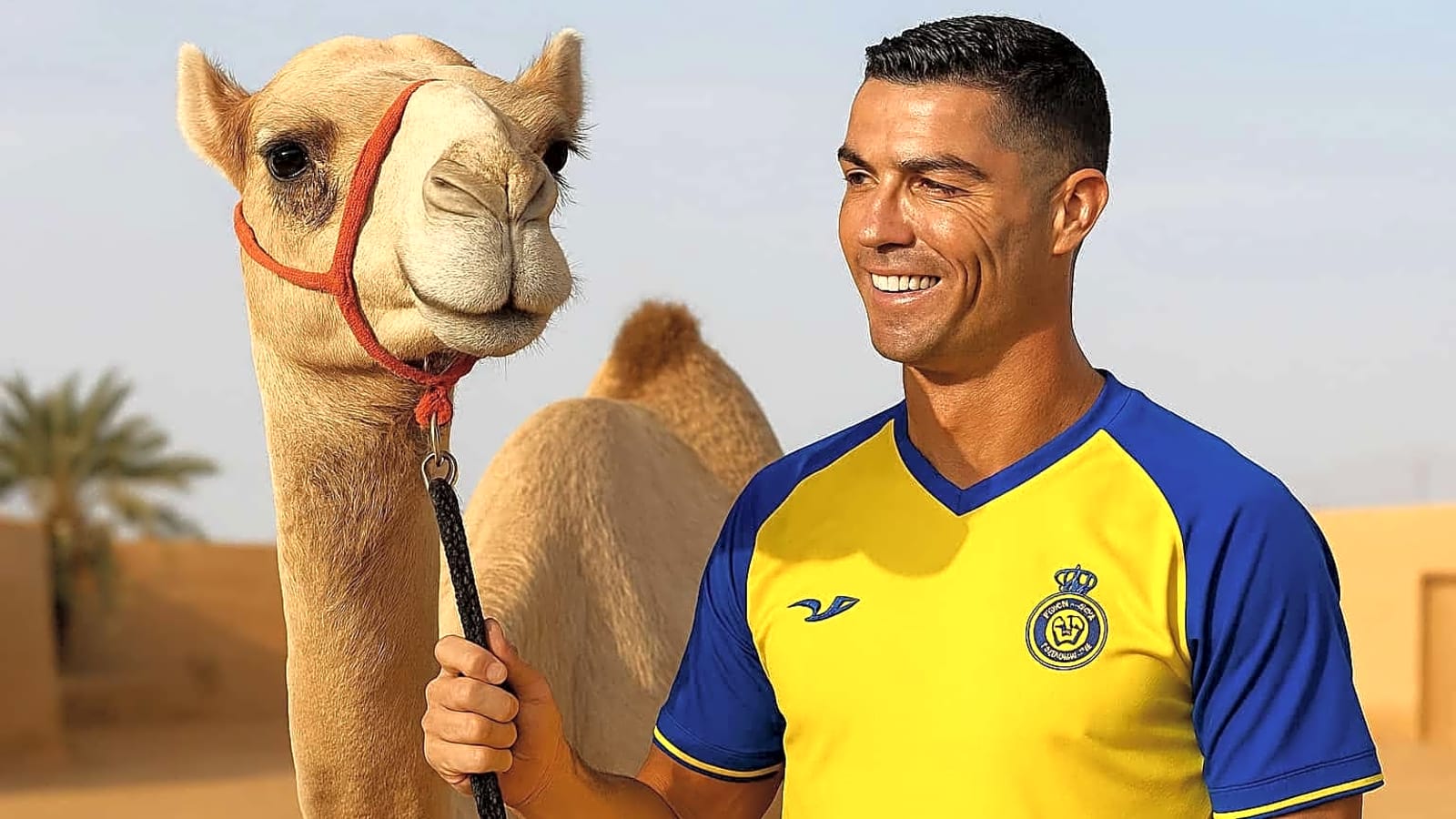 Cristiano Ronaldo Gets a Camel as Engagement Gift Because Apparently Saudi Arabia Does Things Differently