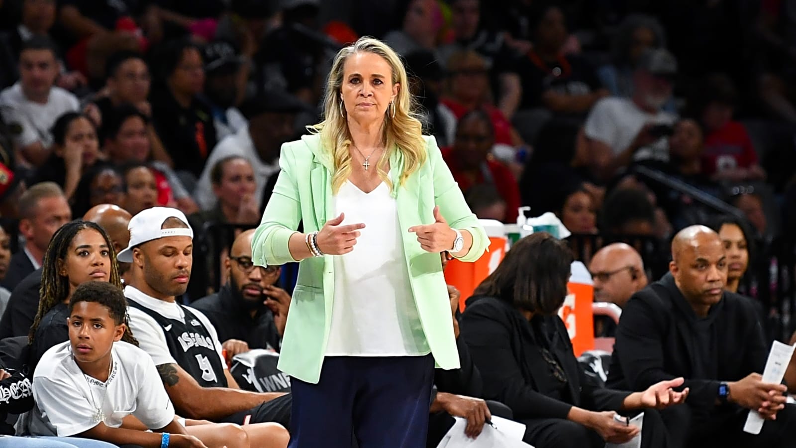 Three takeaways from Aces’ close loss to Mercury