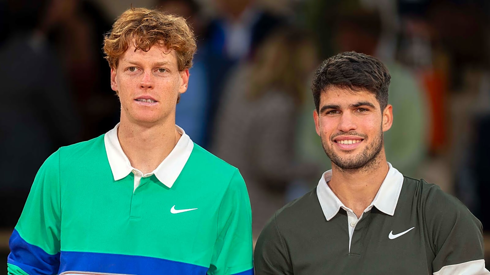 Carlos Alcaraz reacts to Jannik Sinner’s shocking confession