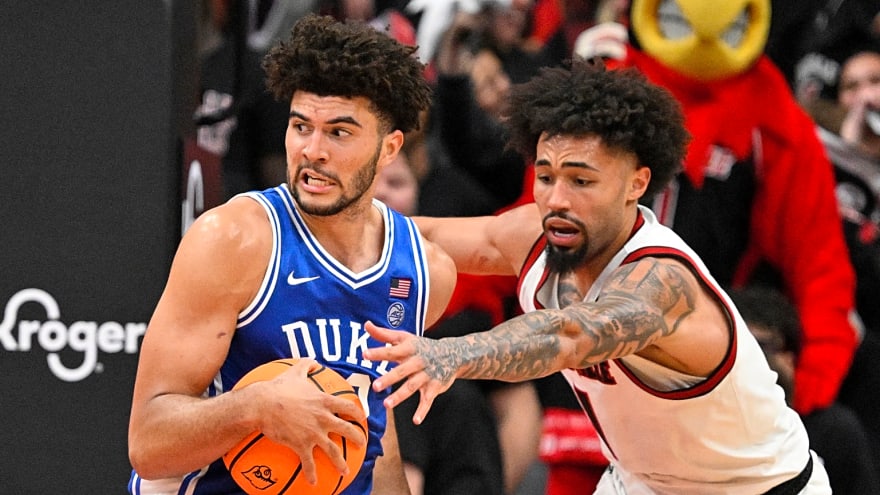 Cameron Boozer scores 27 as No. 6 Duke storms back to beat No. 20 Louisville