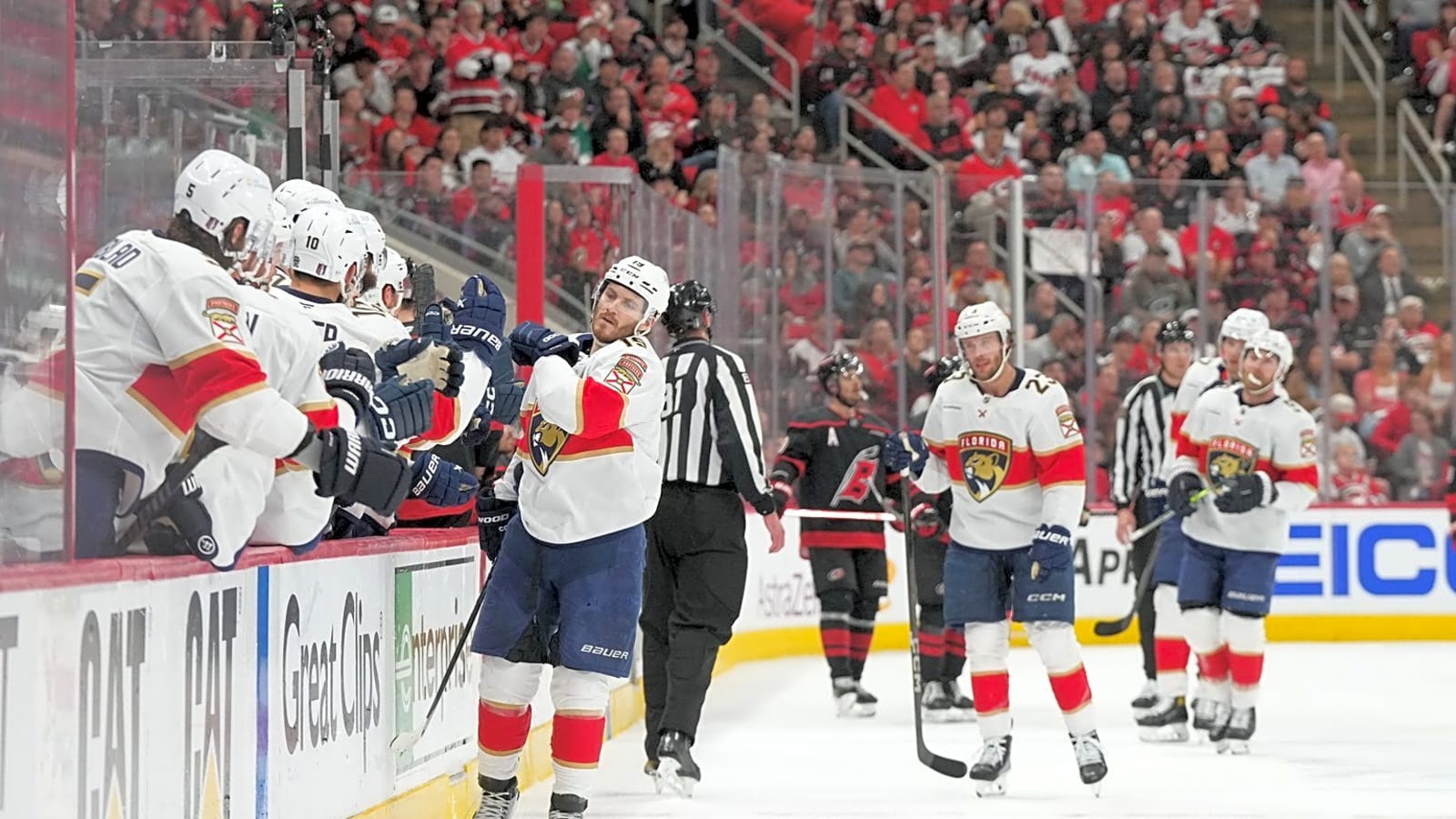Stanley Cup Playoffs Day 34: Panthers dominate Canes again; go home up 2-0