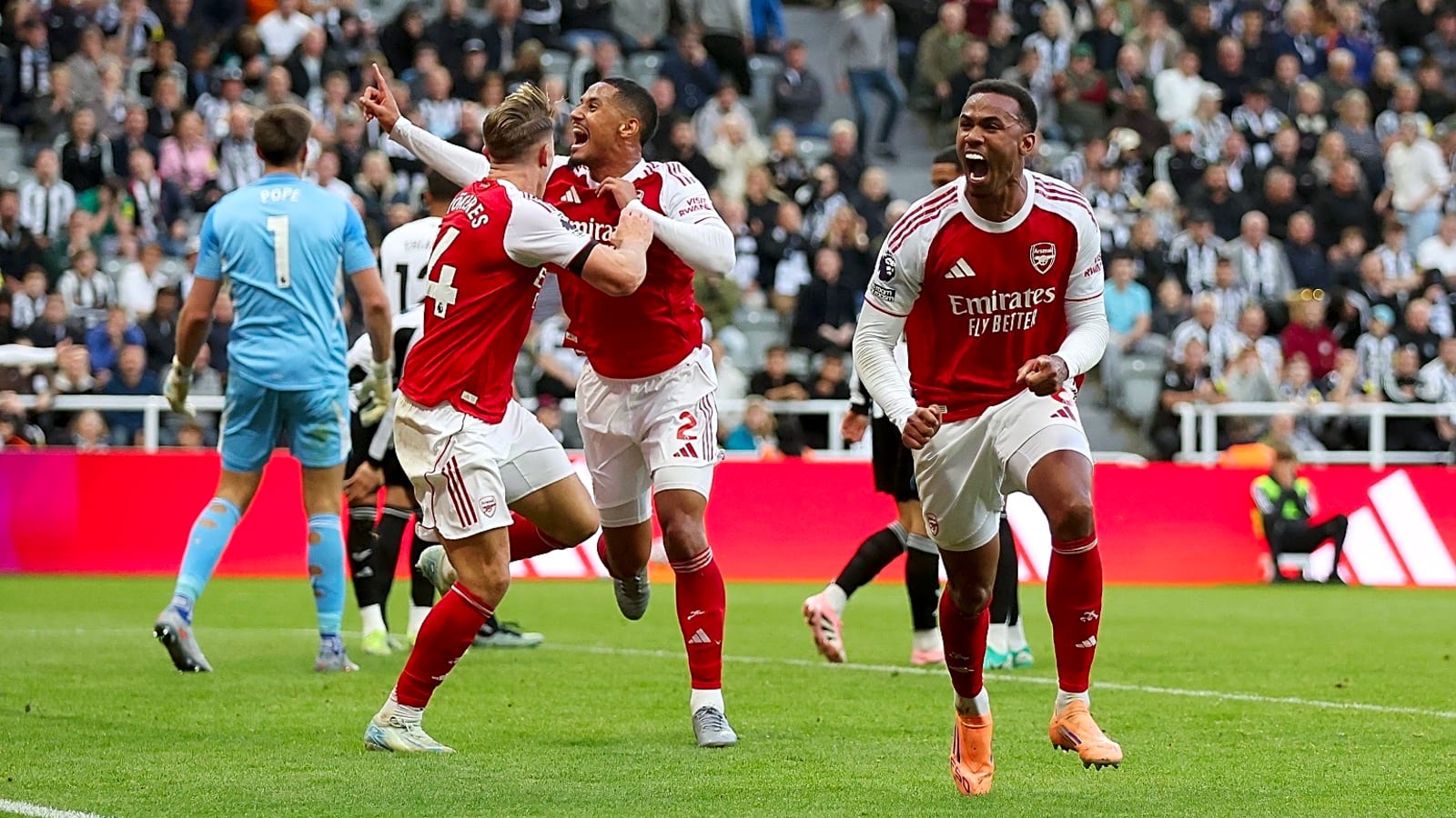 Gary Neville pinpoints reason behind Arsenal’s win against Newcastle United