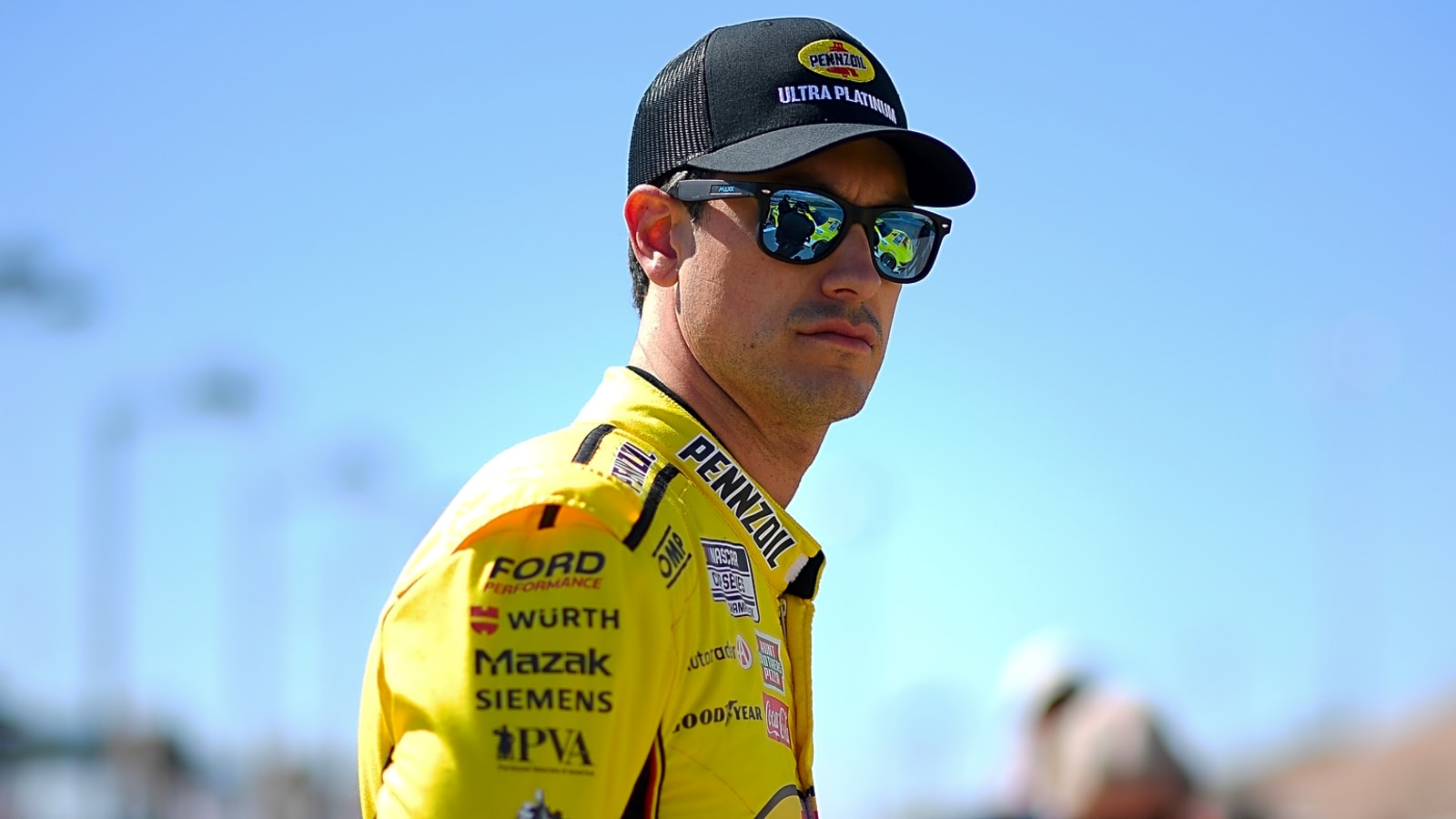 Joey Logano discusses lashing out at teammate Austin Cindric, Chipper Jones' criticism