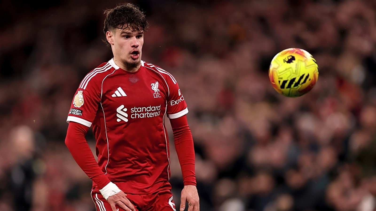 6 duels won: Liverpool colossus had his ‘best 45 minutes for the club’ as Reds see off Brighton