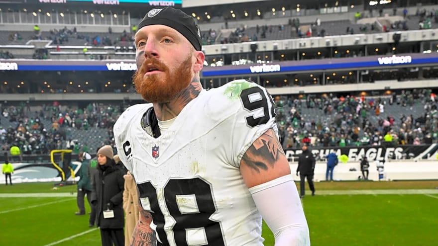 Raiders 3-Round Mock Draft: Maxx Crosby-to-Chicago deal rewrites the board