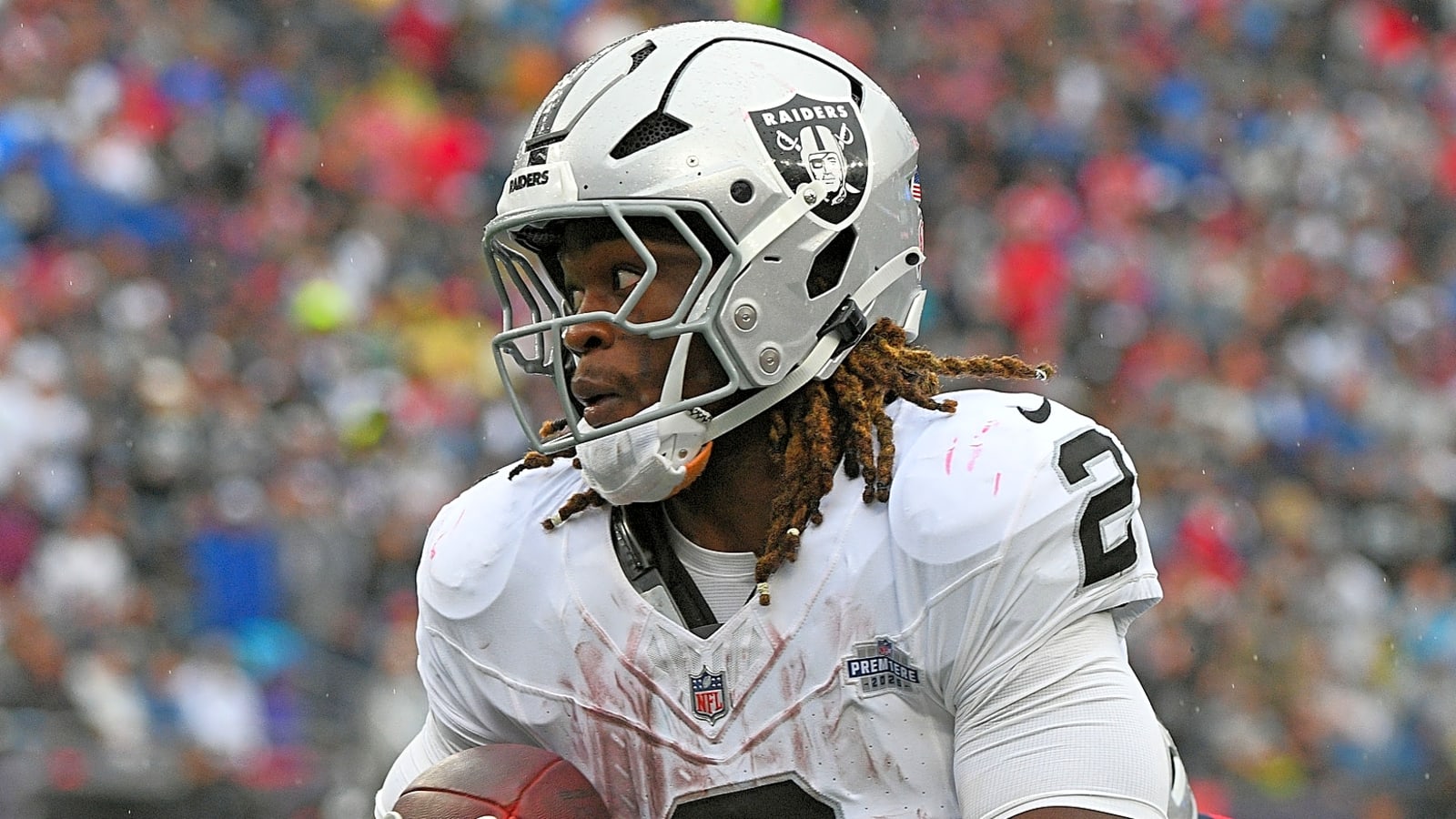 Raiders' Smith and Carroll open up on Jeanty's struggles