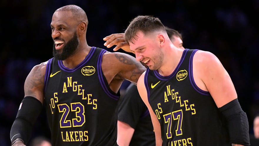 Lakers' Luka Doncic opens up about playing with LeBron James