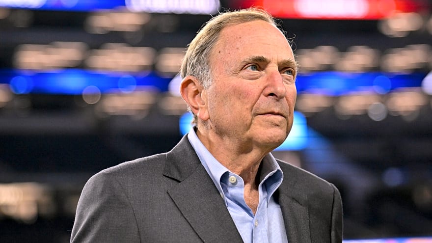 NHL commissioner Gary Bettman bothered by issues with 2026 Olympic arena