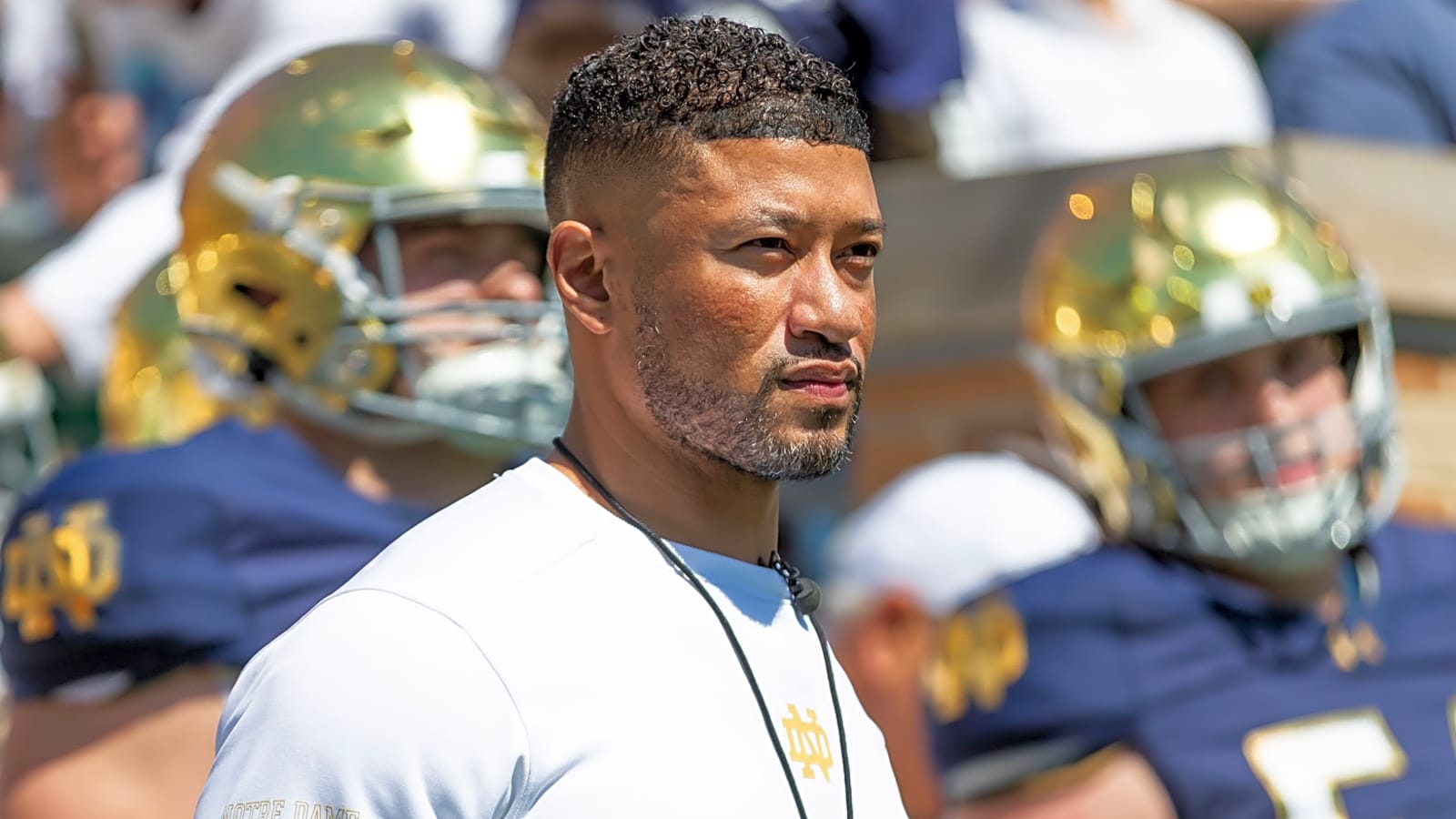 Notre Dame responds to battery accusation against Marcus Freeman